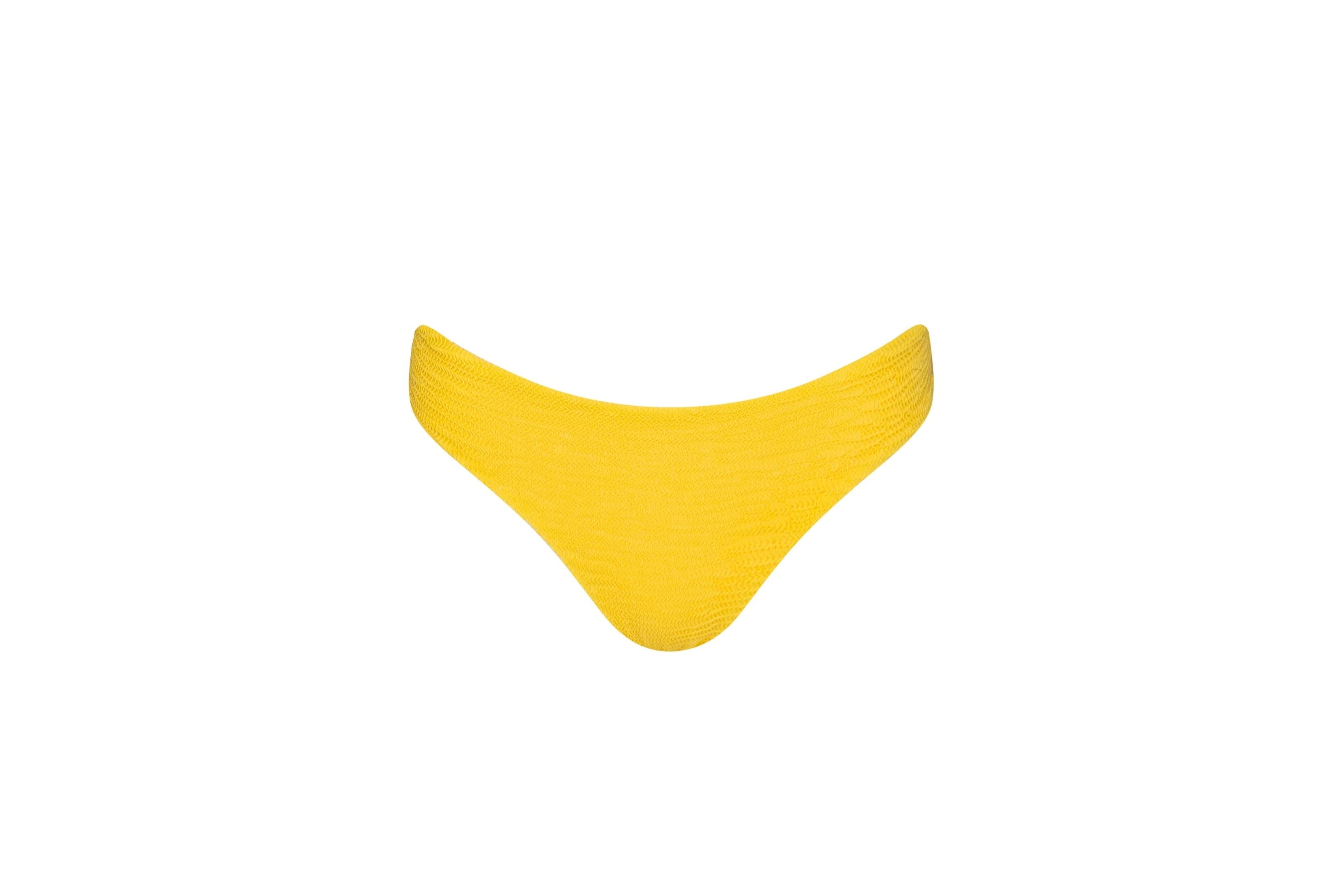 Sunshine to your beach look with our Sicilia Sun Bikini Bottom, affordable and high-quality fabric